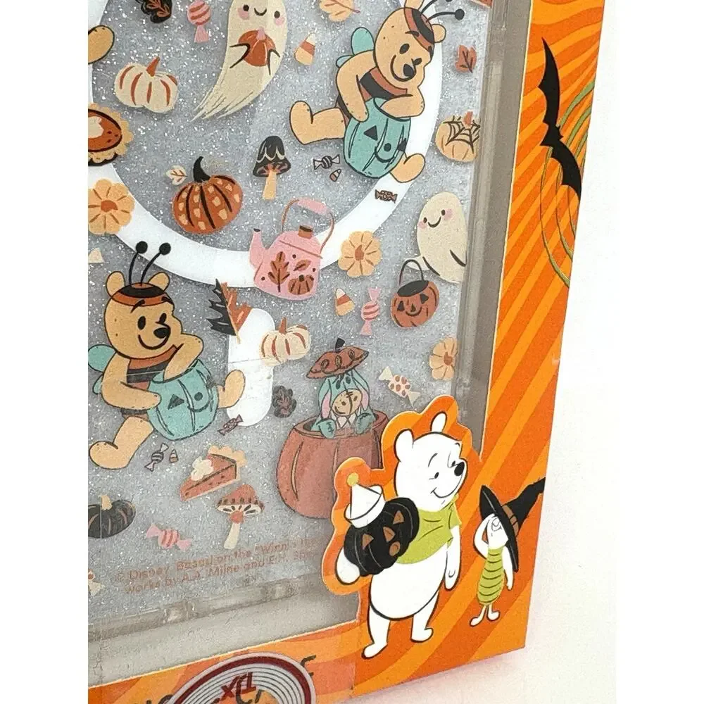 Disney Winnie the Pooh Halloween iPhone 13 / 14 / 15 Case Skinny Dip Glitter NIB